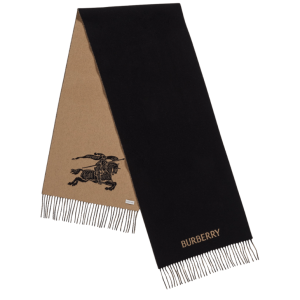 BURBERRY EKD Cashmere Reversible Scarf
