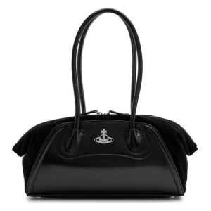 Vivienne Westwood: Black Shirley Small Holdall Bag