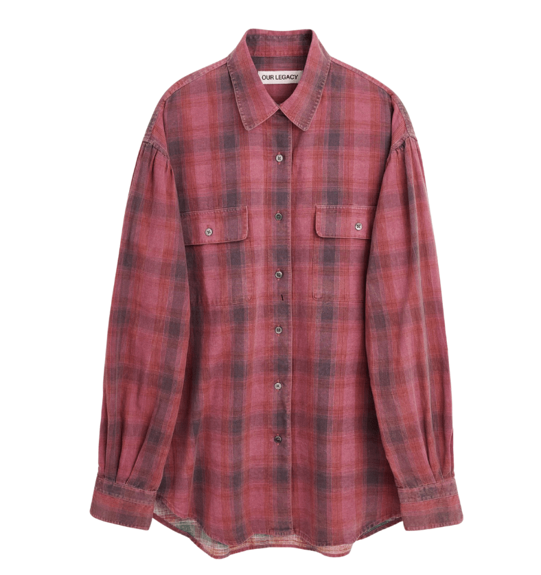 Our Legacy Dime Shirt Idaho Flannel Check