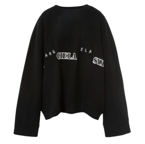 MM6 MAISON MARGIELA Black Band sweatshirt