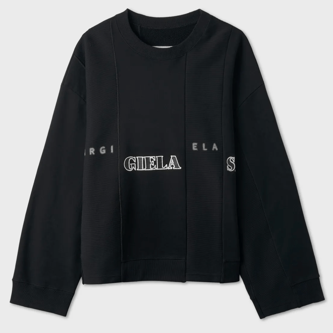 MM6 MAISON MARGIELA Black Band sweatshirt