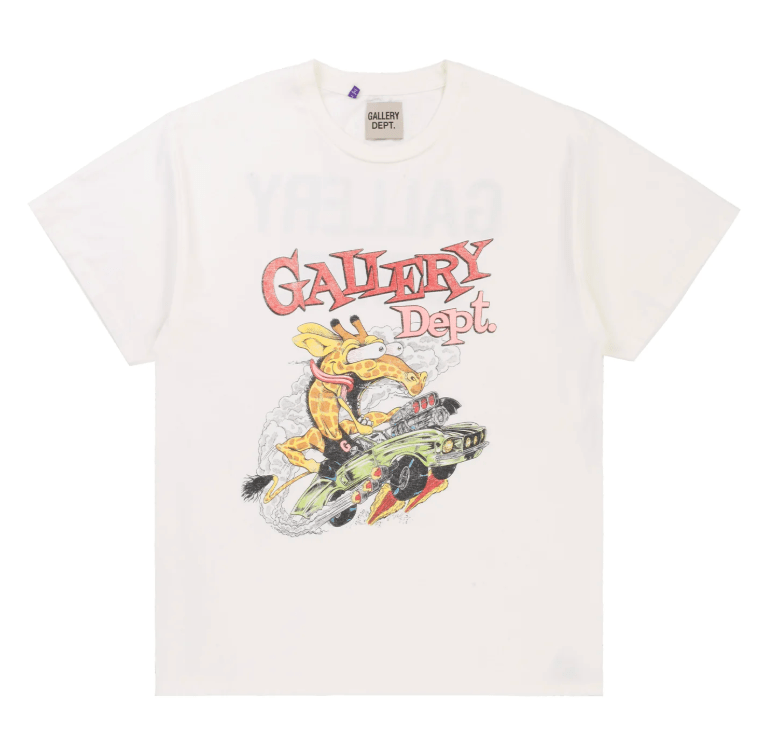 Gallery Dept. Giraffe Tee Archival White