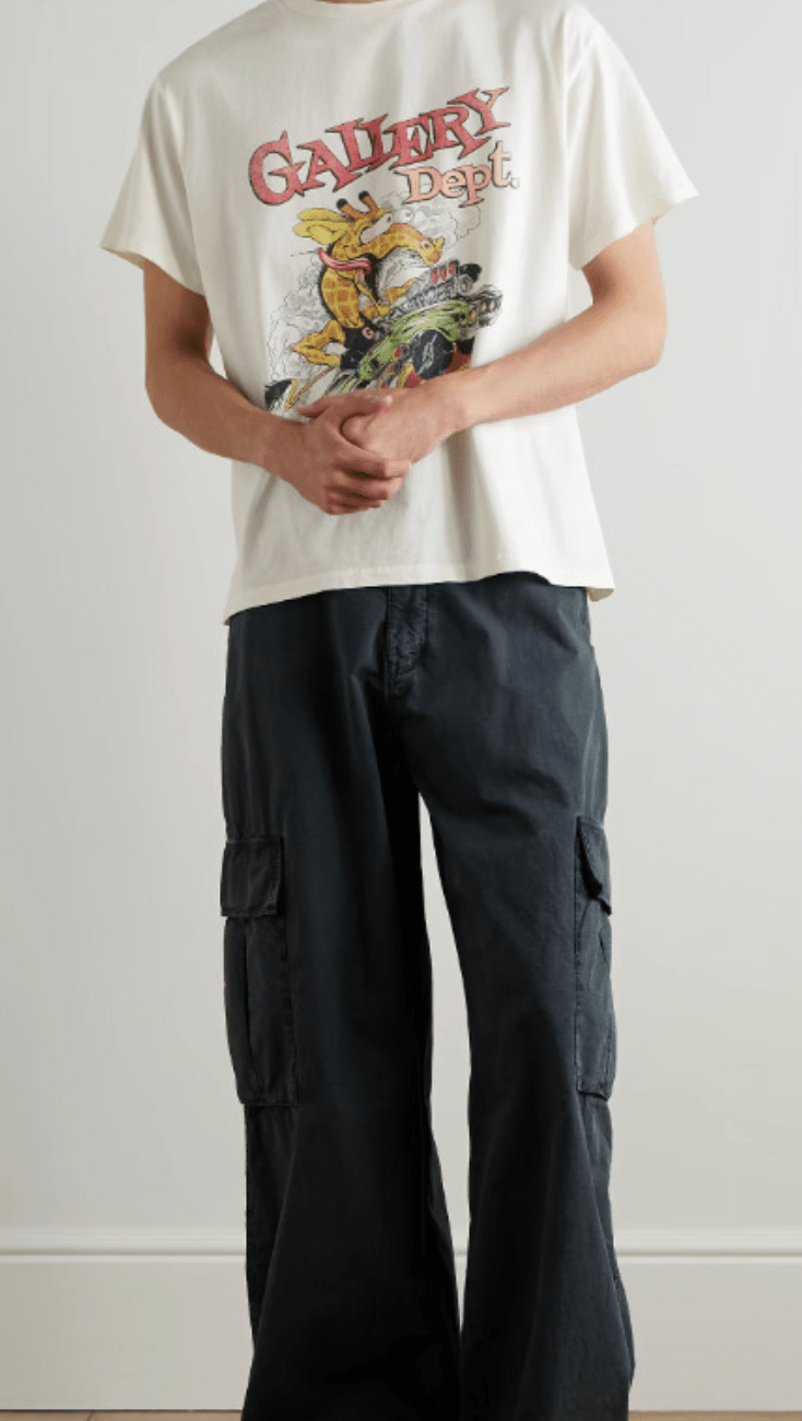 Gallery Dept. Giraffe Tee Archival White