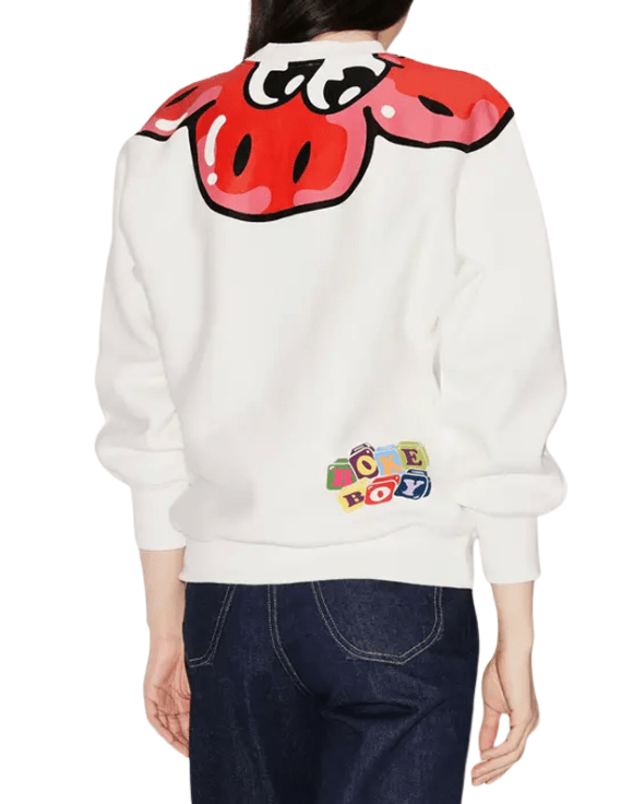 Kenzo 23SS Bok Boy White Sweatshirt