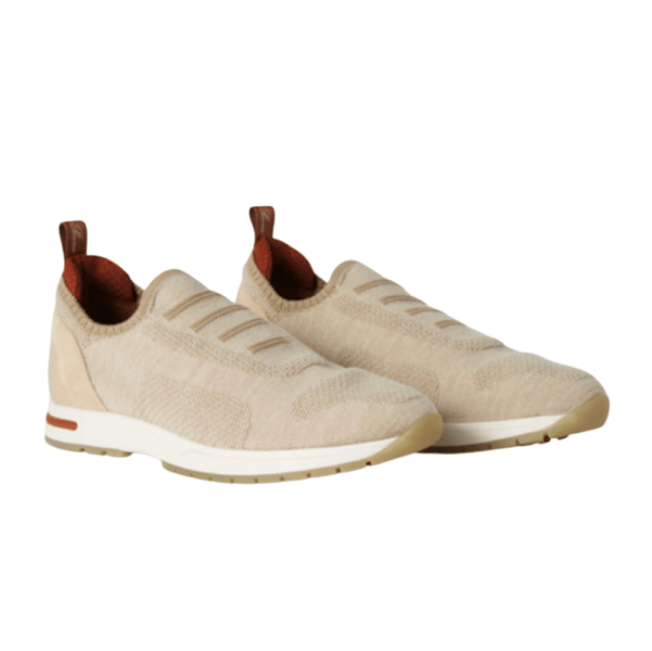 Loro Piana Flexy Walk Beige Sneakers 