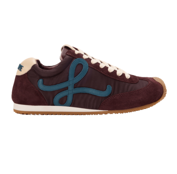 Ballet Runner 2.0 in nylon and calfskin
