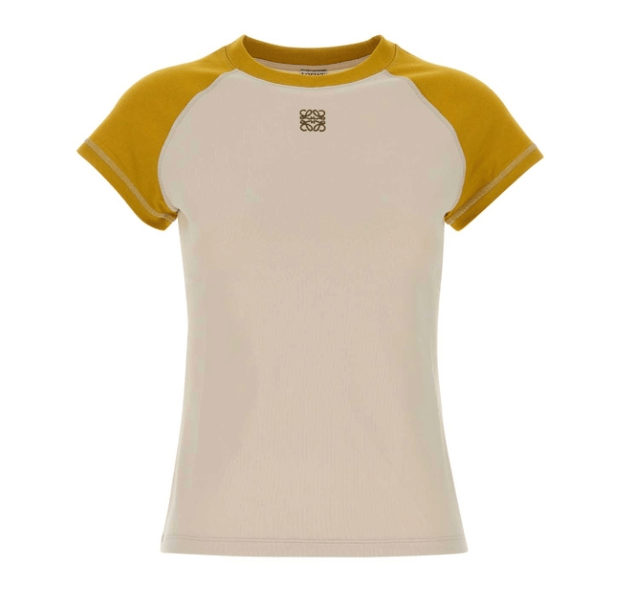 Small fit T-shirt in cotton blend