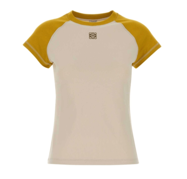Small fit T-shirt in cotton blend