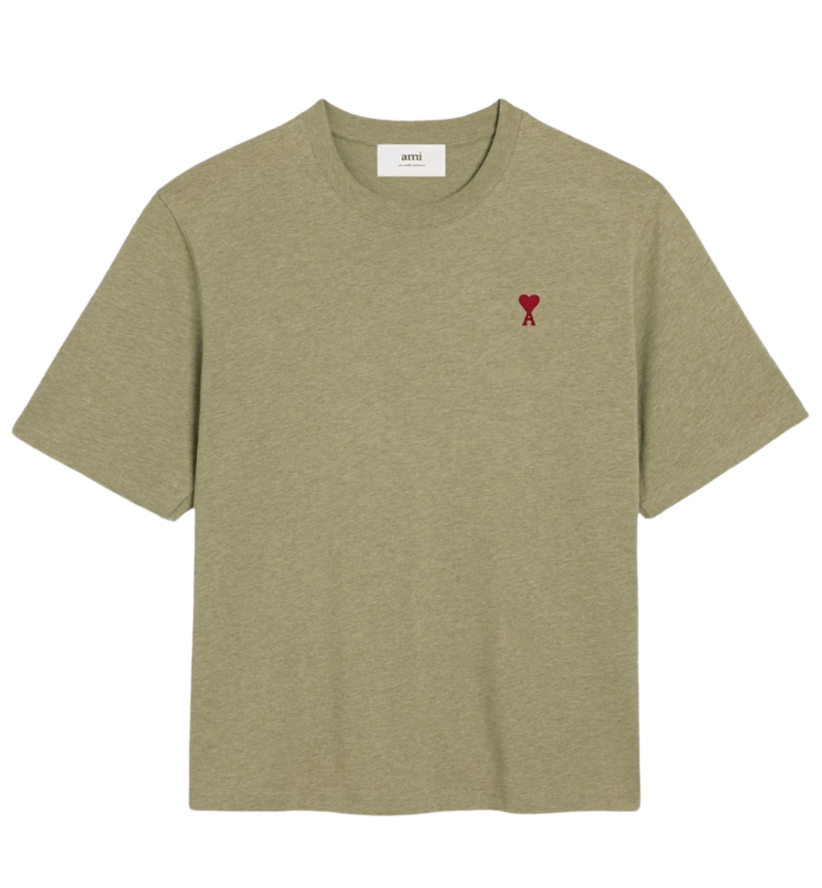 AMI de Coeur Boxy Fit T-Shirt Heather Sage