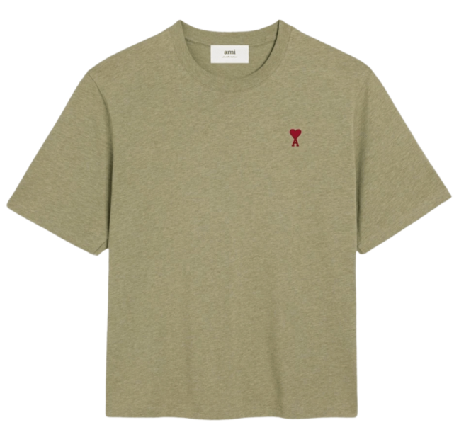 AMI de Coeur Boxy Fit T-Shirt Heather Sage