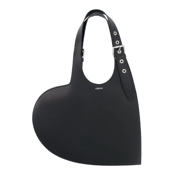 Coperni Women Belt Heart Tote Black - 25FW