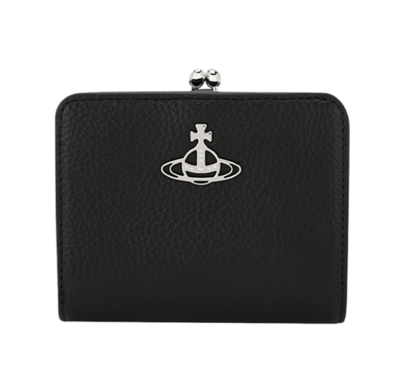 Vivienne Westwood Orb Logo Bi-Fold Wallet Black