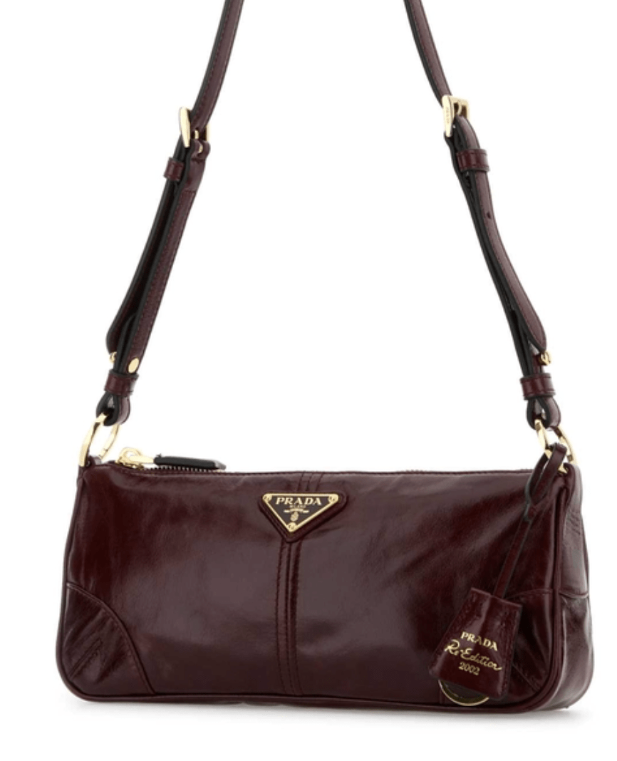 Prada Re-Edition 2002 Medium Leather Shoulder Bag