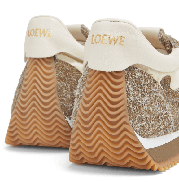 Loewe Flow Runner Khaki Green Canvas