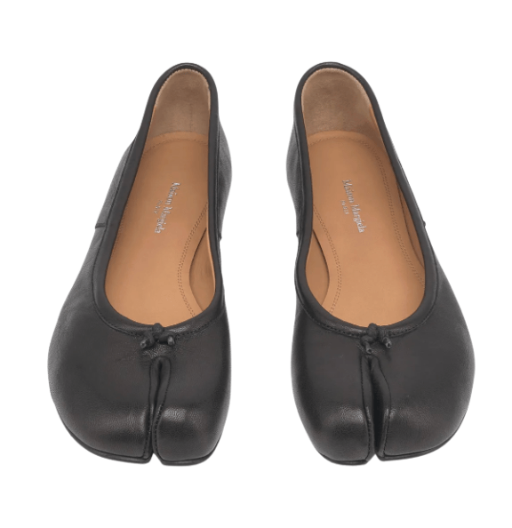  Tabi Ballerina Flats - Black