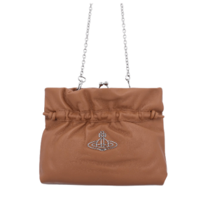  Eva Napa Leather Shoulder Bag - Brown