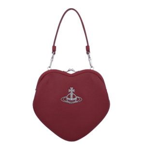  Bell Heart Frame Tote Bag Red