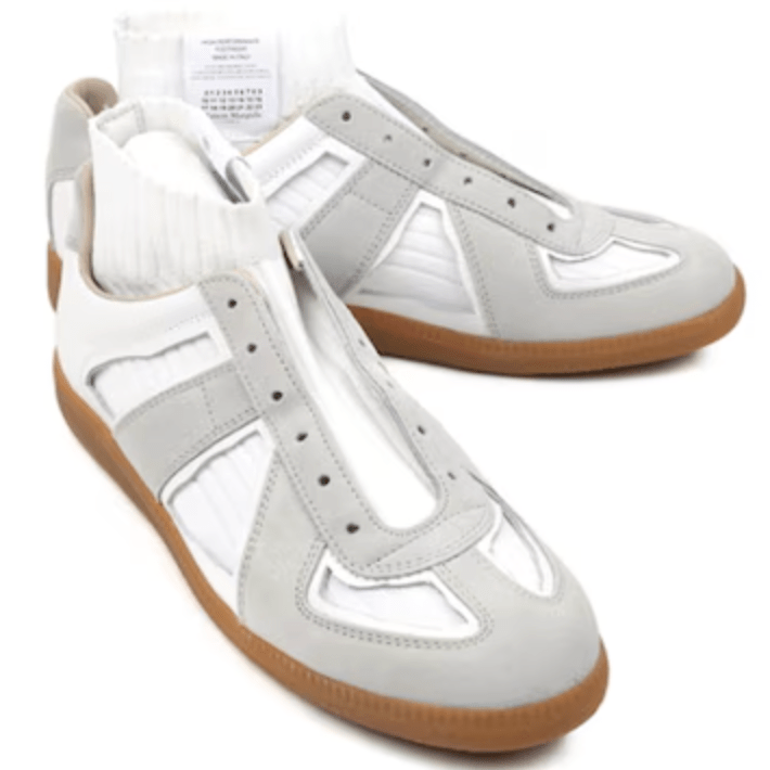 Maison Margiela Replica Low-top Sock Sneakers White