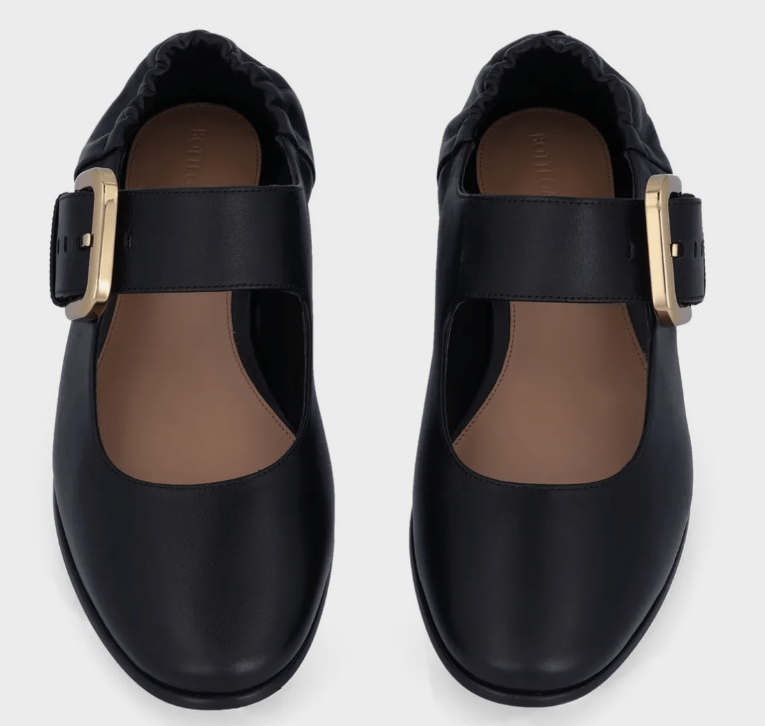 Astaire Mary-Jane Ballerina in Black