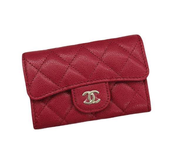 Chanel Classic Cardholder in Red