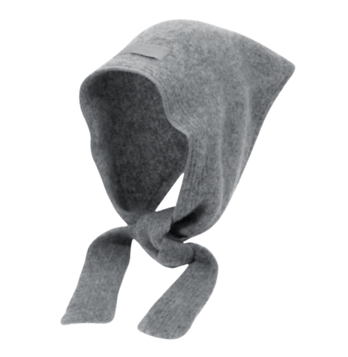 JACQUEMUS LE CHALE GROS GRAIN GREY