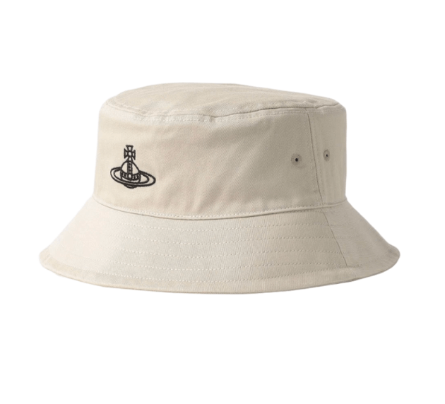  Vivienne Westwood London Bucket Hat Beige