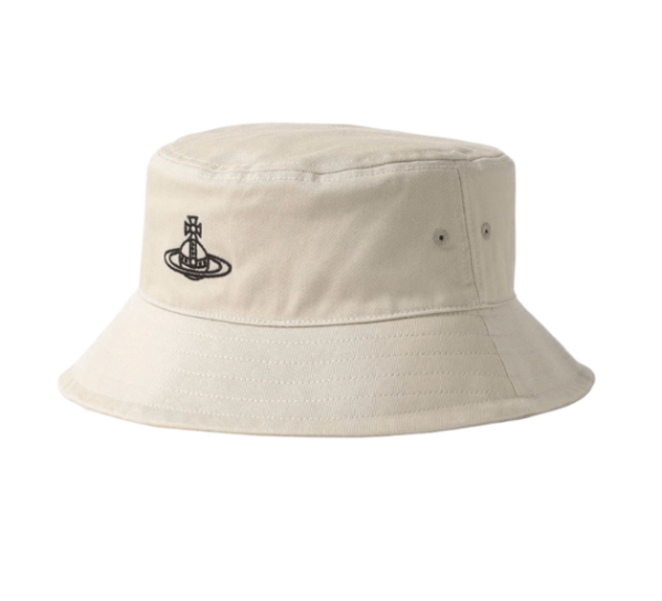  Vivienne Westwood London Bucket Hat Beige