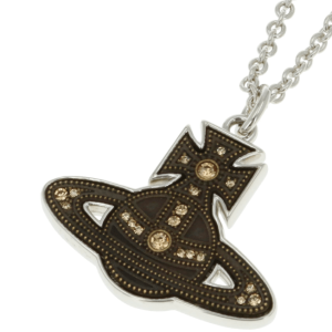 Vivienne Westwood Laszlo Pendant Necklace Black