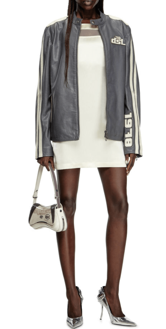 DIESEL L-POP BIKER JACKET 