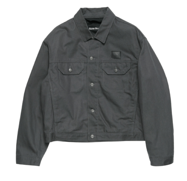 Face Logo Canvas Jacket