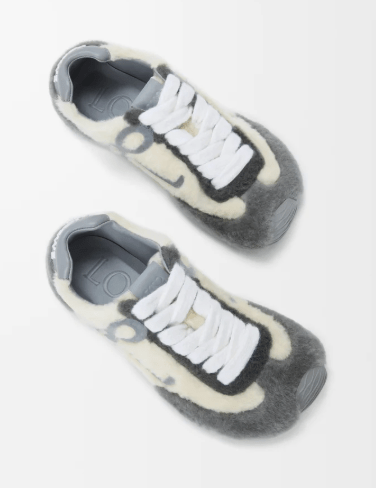 Ballet Runner 2.0 in shearling Grey