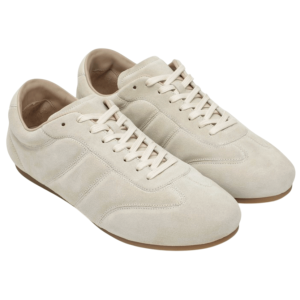 LEMAIRE Soft Runner Sneakers in Ivory Suede