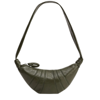 Lemaire Soft Nappa Leather Small Croissant Bag Papyrus