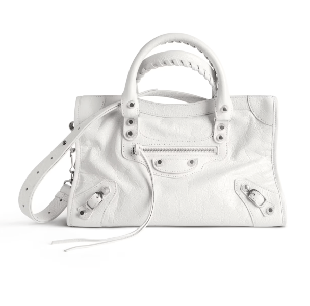 Le City Bag Small in Optic White
