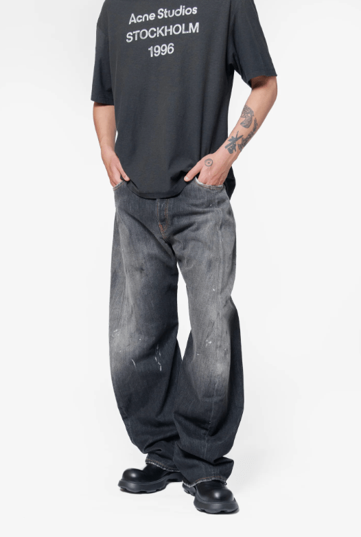 Loose Fit Jeans-2006 M Black
