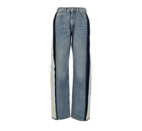 Straight-leg jeans