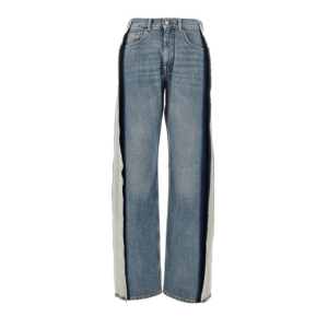Straight-leg jeans