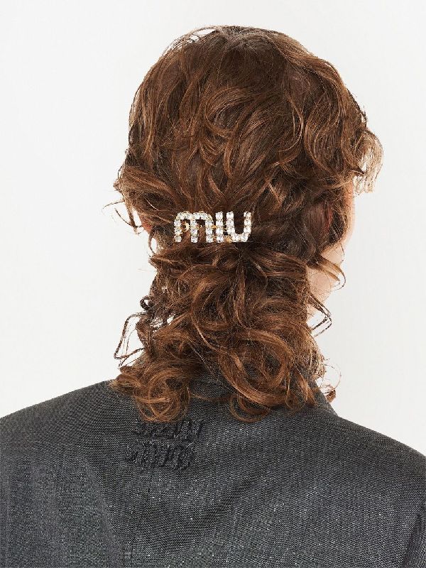 crystal embellished hair clip