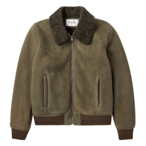 Saint Laurent Shearling Collar Jacket