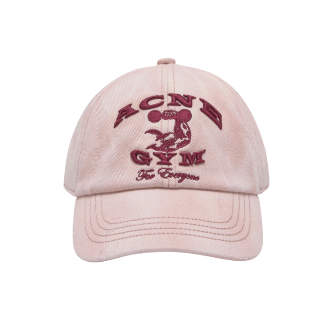 Acne Studios - Baseball Cap in Pink 