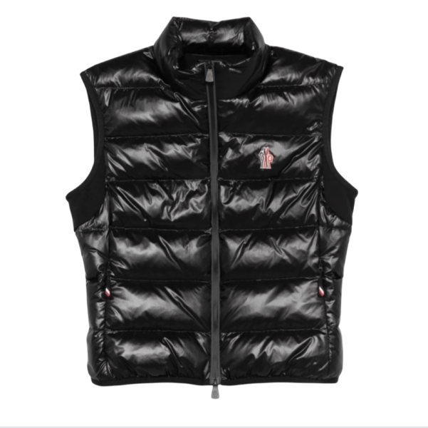 (W) Moncler Grenoble Padding Vest Black - 25SS