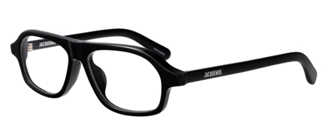 JACQUEMUS JAC 127 C1 OPT BECANE BLACK SILVER