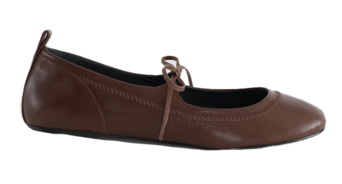 Paloma Wool Zora Ballet Flats Brown 