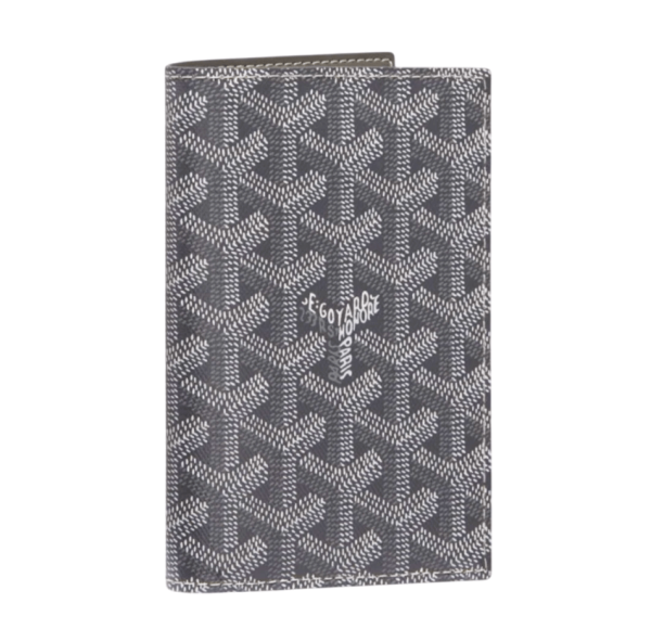 Goyard Grenelle Passport Cover Grey