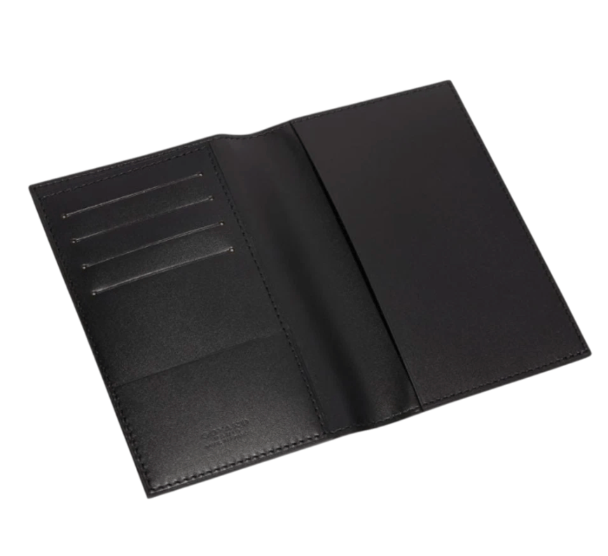 Goyard Grenelle Passport Cover Black