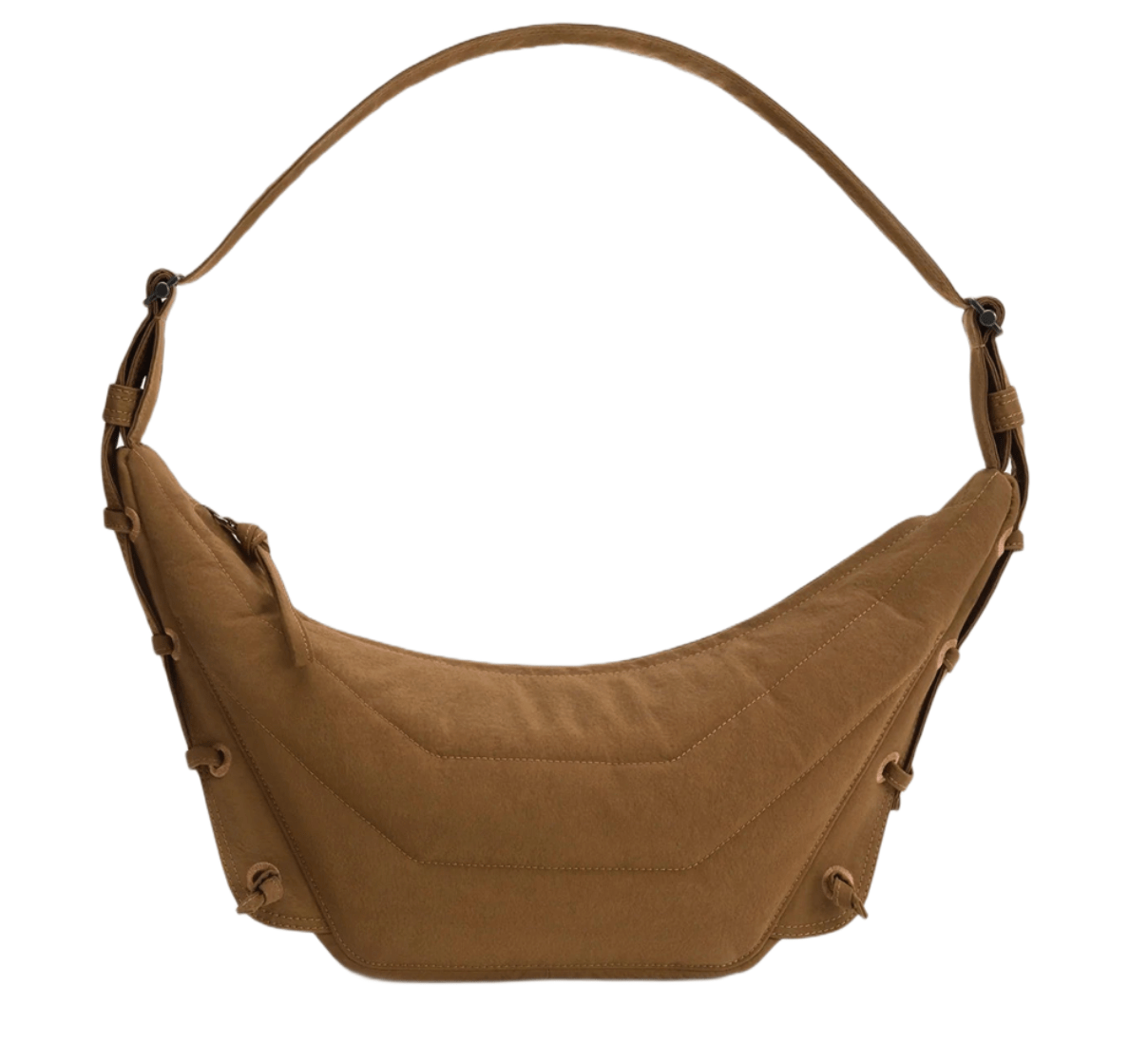 Lemaire WR Repellent Nylon Canvas Small Soft Game Bag Tan