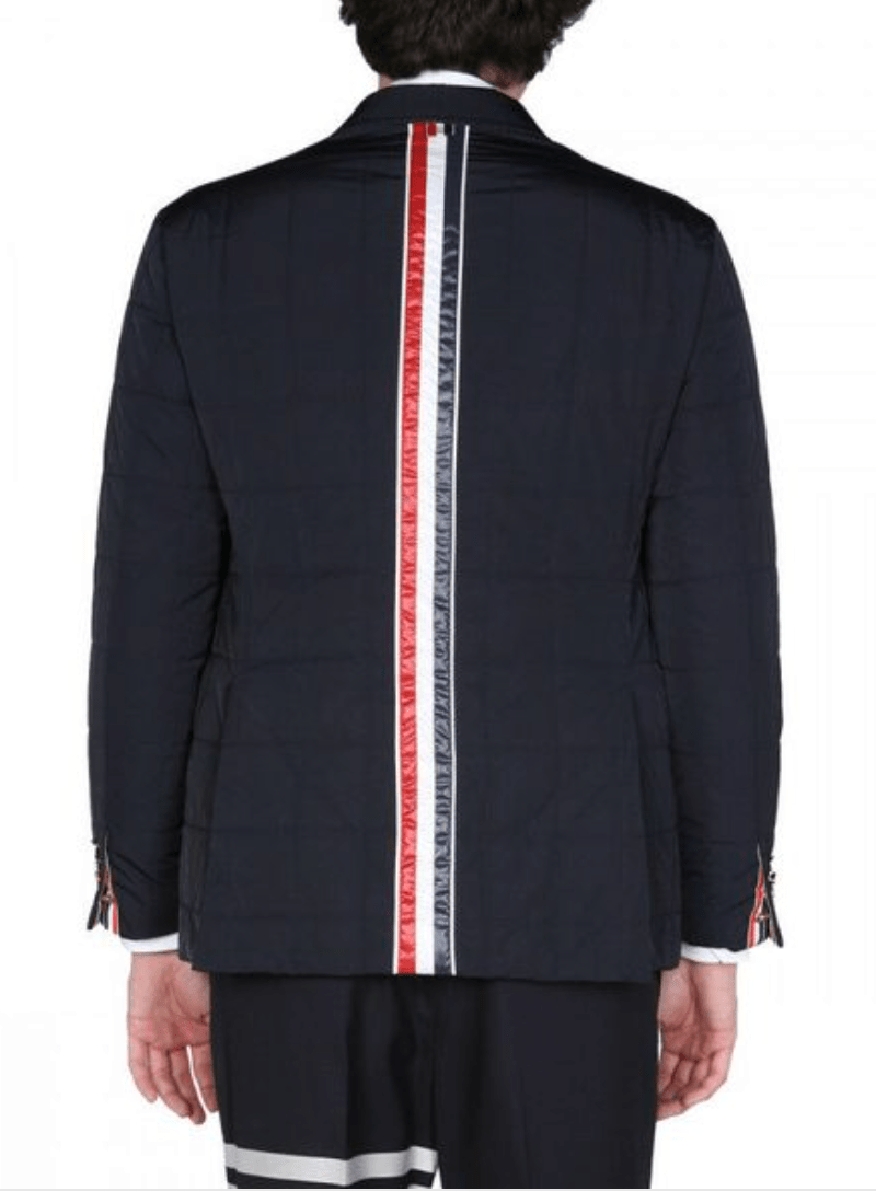 Thom Browne]센터백 스트라이프 다운필드 자켓 (MJD080X 07259 ..