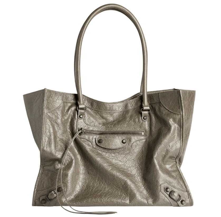 Le City Tote Bag Medium in Army Green