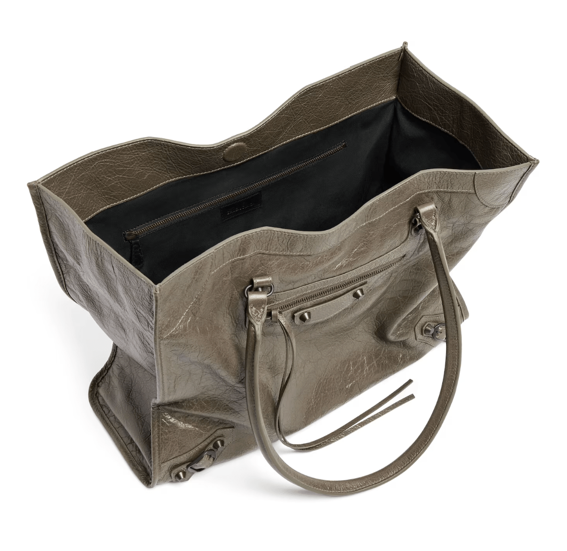 Le City Tote Bag Medium in Army Green