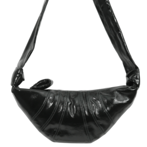 Lemaire Small Croissant Bag Coated Cotton Forest